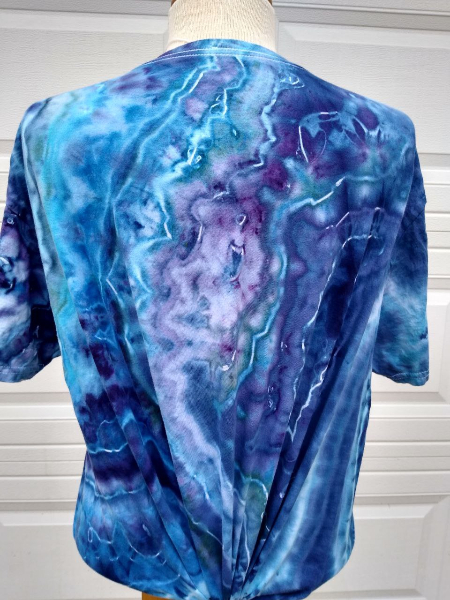 Geode Tie-Dye T-shirt X-LARGE #16