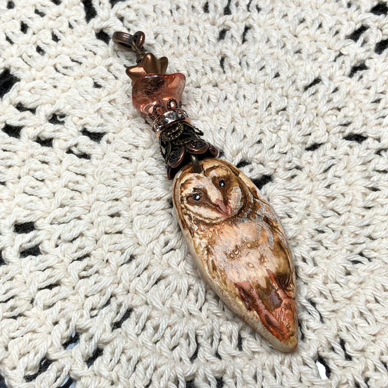 inner wisdom visionary owl-one-necklace pendant