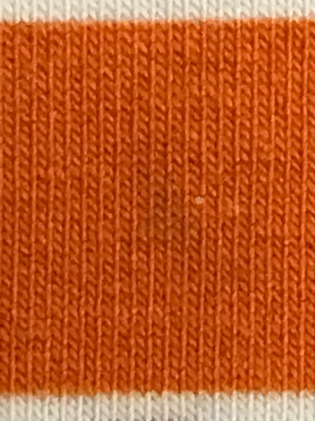 1yd Cut HM Wallpaper Orange Small Scale Cotton Lycra Retail