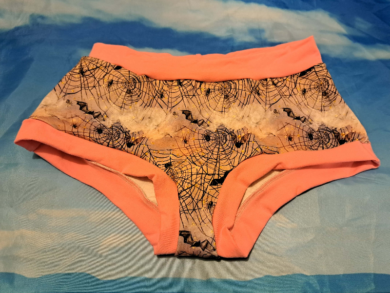 Large Spider Web Boy Short Scrundies Large Spider Web Boy Short Scrundies