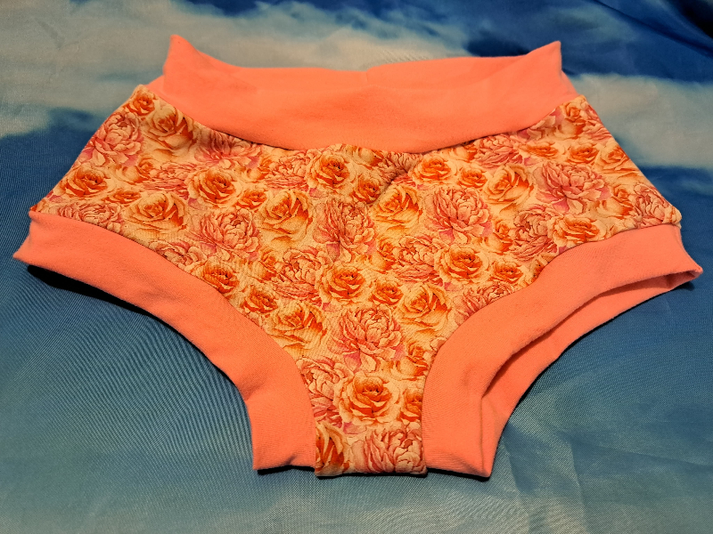 XS Flowers Boy Shorts Scrundies XS Flowers Boy Shorts Scrundies