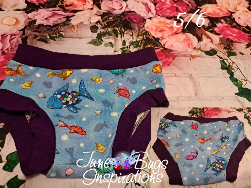 5/6 Fishy Children's Underwear