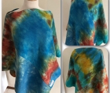 Hand Dyed Poncho Hand Dyed Poncho