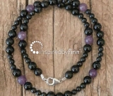 Cleanses & Purifies Guilt, Shame, Fear + EMF ProtectionKids Necklace With Lepidolite