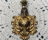 vintage victorian heart necklace pendant-4