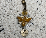 bee love-enameled bee necklace pendant-6