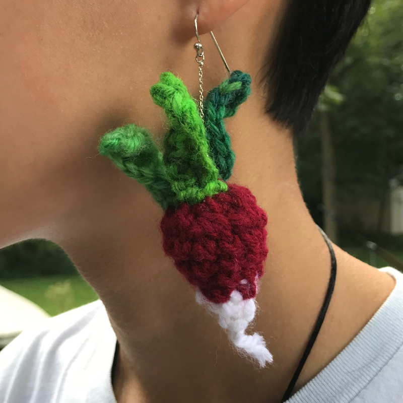 Luna Lovegood Radish Earrings Luna Lovegood Radish Earrings