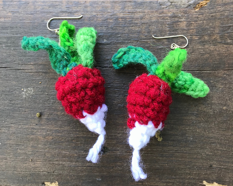 Luna Lovegood Radish Earrings Luna Lovegood Radish Earrings