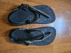 Earth Runners Primal sandals, Gray, size 8