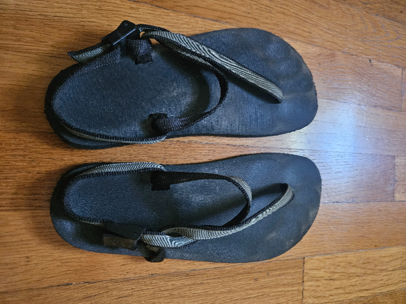 Earth Runners Primal sandals, Gray, size 8