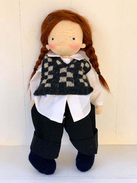 Set of daily garments for Raven (or any other 17" winterludesdoll)