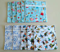 Holiday Pouches or Snack Packs with Procare Lining