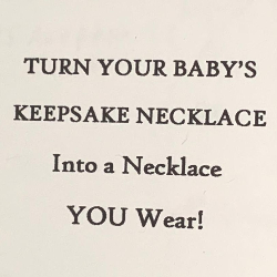 <u>Mother's Keepsake Necklace!</u>