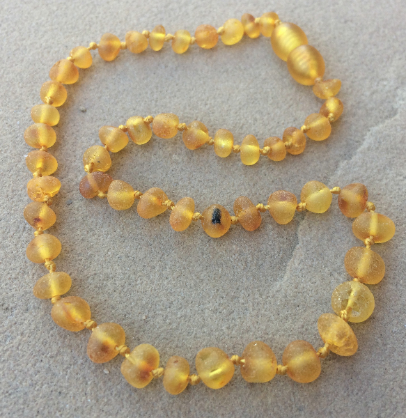 <u>Amber Necklace - Size 10.5-11.5"<br>Unpolished 1 or 2 Spots - Light, Teething, Health & Wellness</u> <u>Amber Necklace - Size 10.5-11.5"<br>Unpolished 1 or 2 Spots - Light, Teething, Health & Wellness</u>