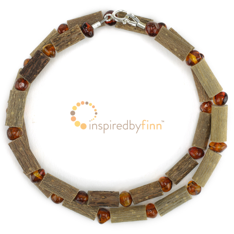 <u>Adult/Adolescent Size Polished Baltic Amber and Hazel - Honey</u>