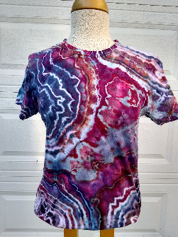 Geode Tie-Dye T-shirt SMALL #04