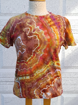 Geode Tie-Dye T-shirt SMALL #08