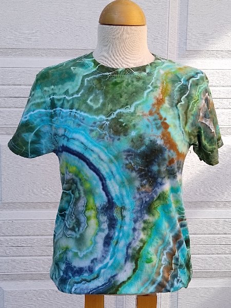 Geode Tie-Dye T-shirt SMALL #09