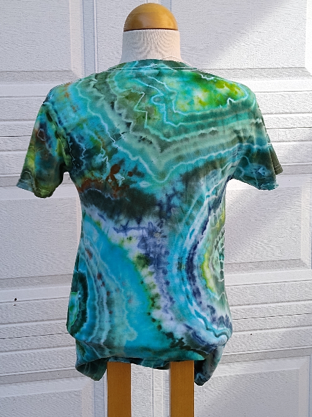 Geode Tie-Dye T-shirt SMALL #09
