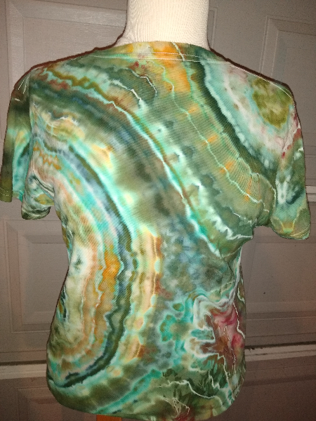 Geode Tie-Dye T-shirt SMALL #01