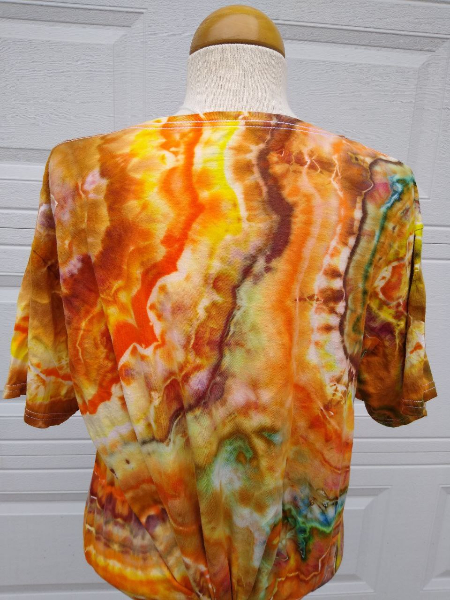 Geode Tie-Dye T-shirt X-LARGE #05