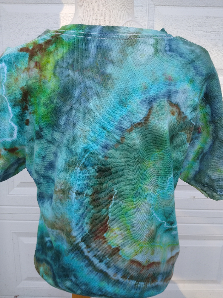 Geode Tie-Dye T-shirt LARGE #06