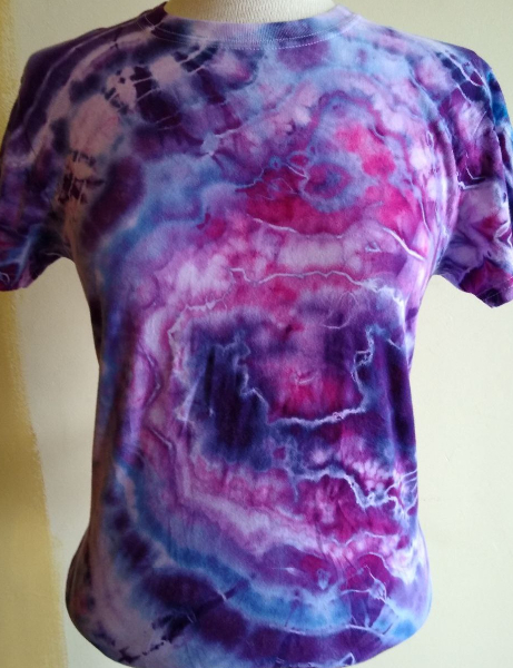 Geode Tie-Dye T-shirt SMALL #12