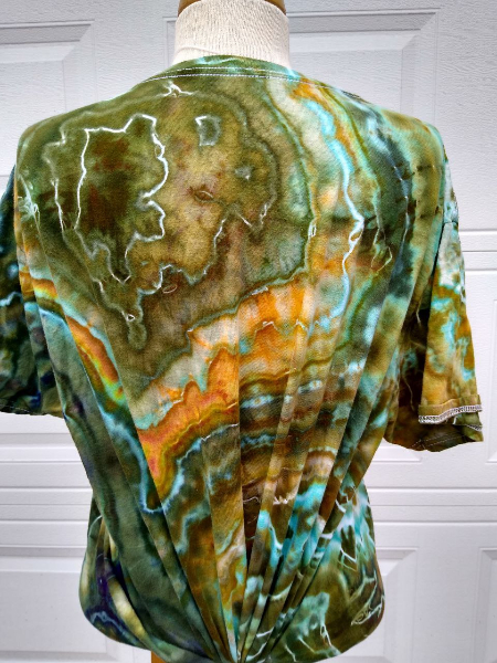 Geode Tie-Dye T-shirt X-LARGE #07
