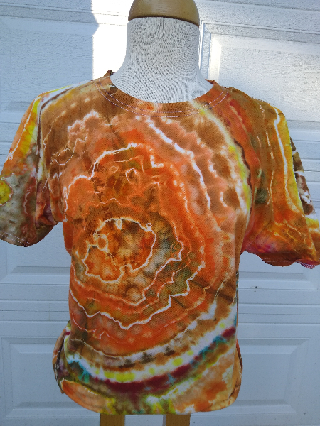 Geode Tie-Dye T-shirt LARGE #09