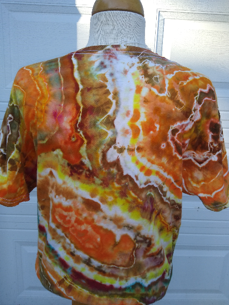 Geode Tie-Dye T-shirt LARGE #09