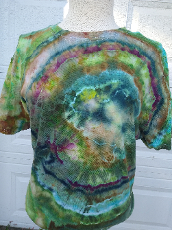 Geode Tie-Dye T-shirt LARGE #08