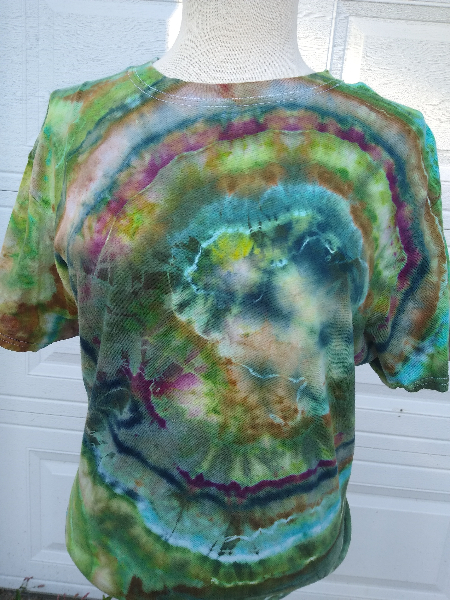 Geode Tie-Dye T-shirt LARGE #08
