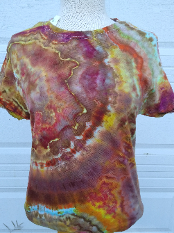 Geode Tie-Dye T-shirt MEDIUM #06