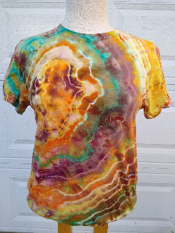 Geode Tie-Dye T-shirt SMALL #02