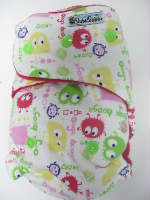 Pink Ooga /w fushcia cotton velour - T&T multi-size