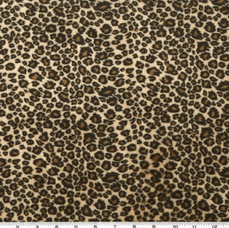 5.6yd x 60" Cheetah - MINKY fabric