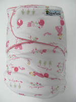 Fairy Princess /w bubblegum organic bamboo velour - T&T multi-size