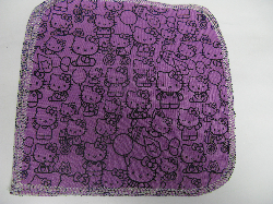 Purple Hello Kitty/Velour Wipe