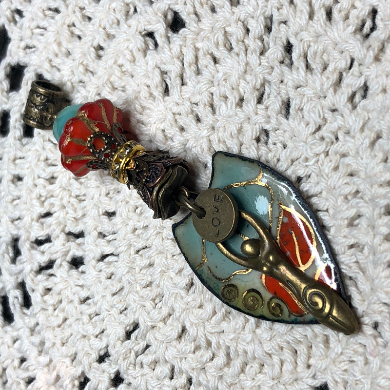 goddess of the ancestors necklace pendant
