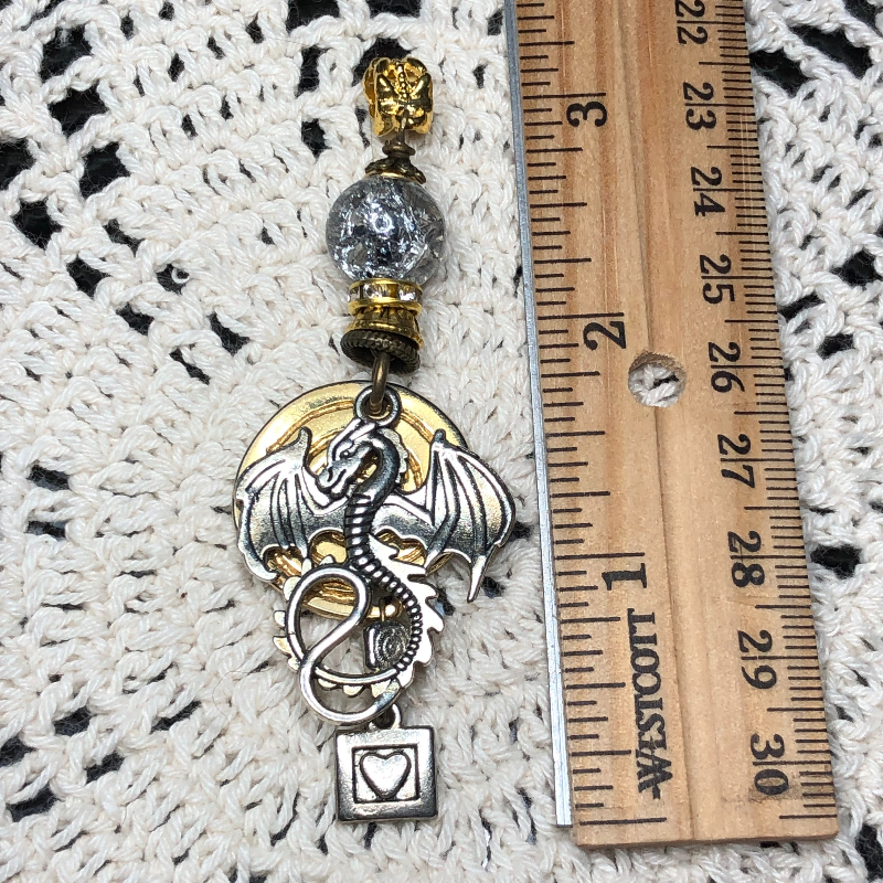 dragon's heart necklace pendant
