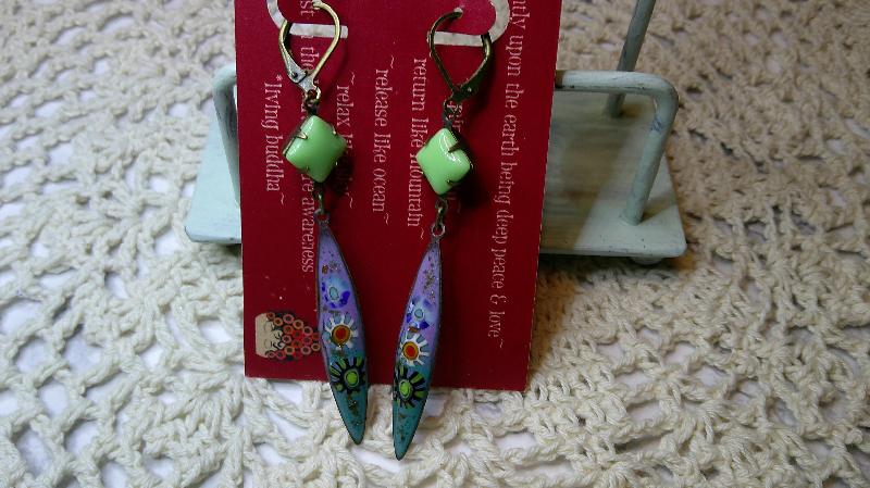 earrings-woodland flora