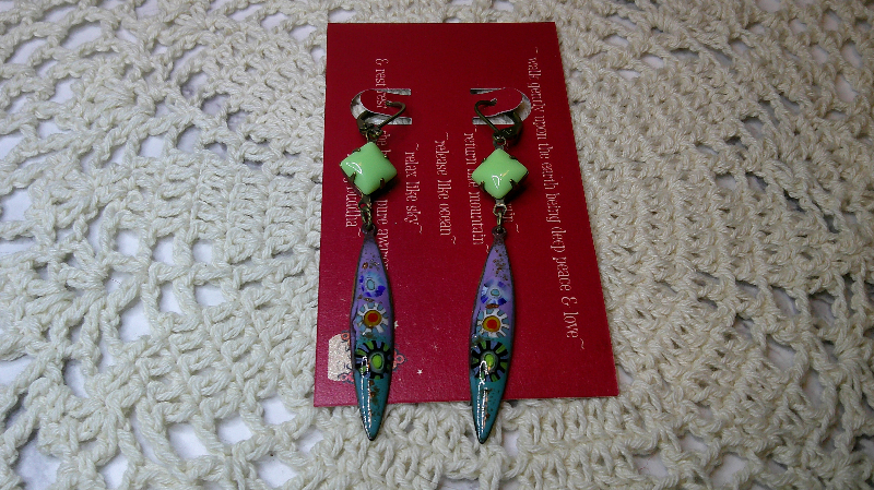 earrings-woodland flora