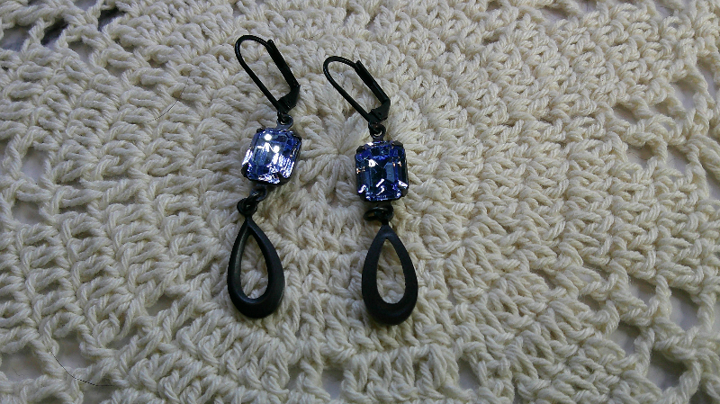 earrings- santa fe blue