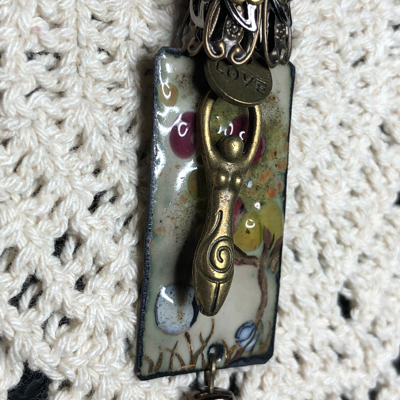 goddess of the trees-necklace pendant