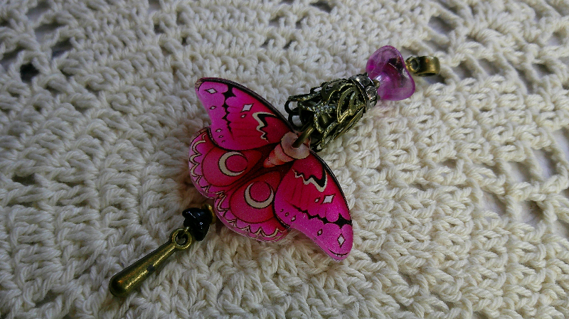 pendant-inner healing light-vivid fuchsia