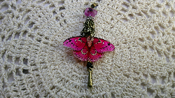 pendant-inner healing light-vivid fuchsia