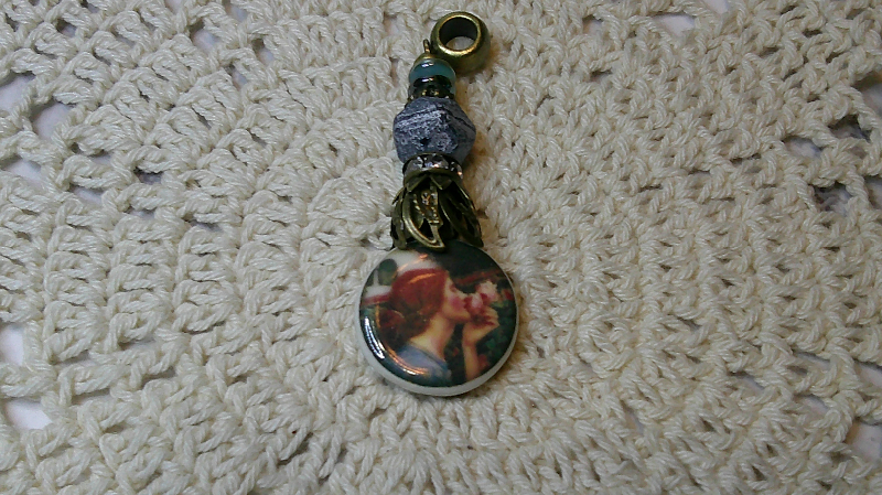 pendant-fine art-the soul of the rose-one