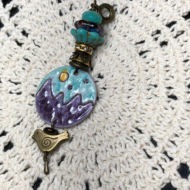 beautiful journey necklace pendant