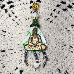 growth of the pure heart buddha necklace pendant