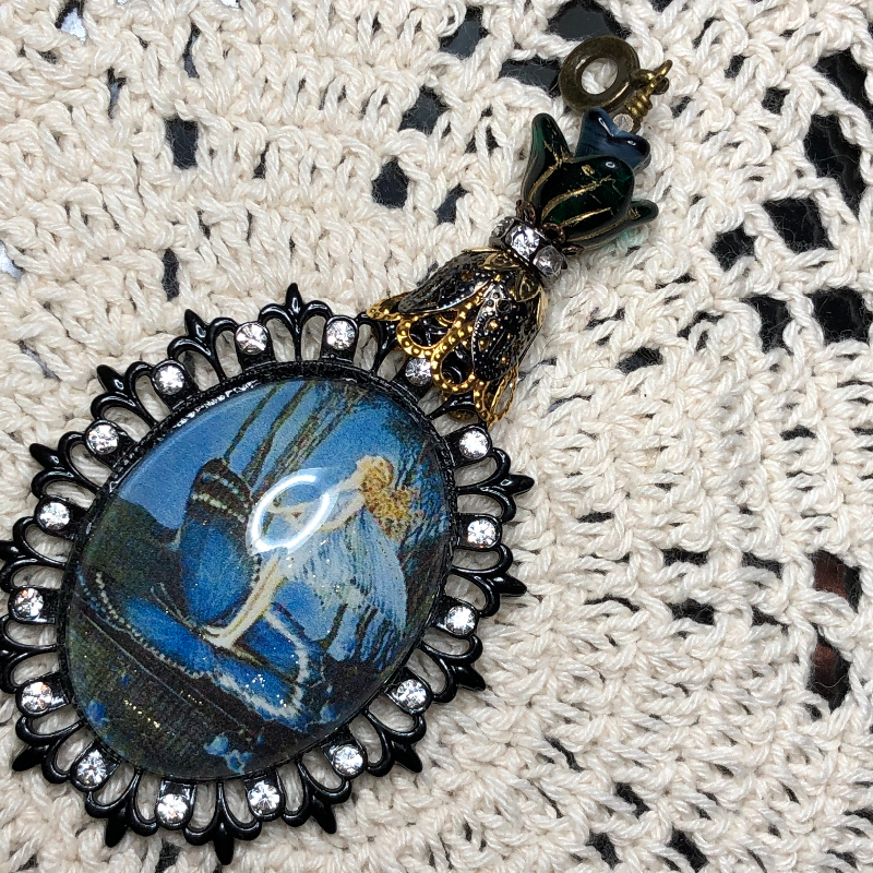 fairy ship of sails necklace pendant